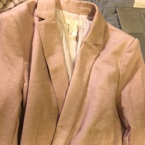 H&M blazer! Super cute and pink!